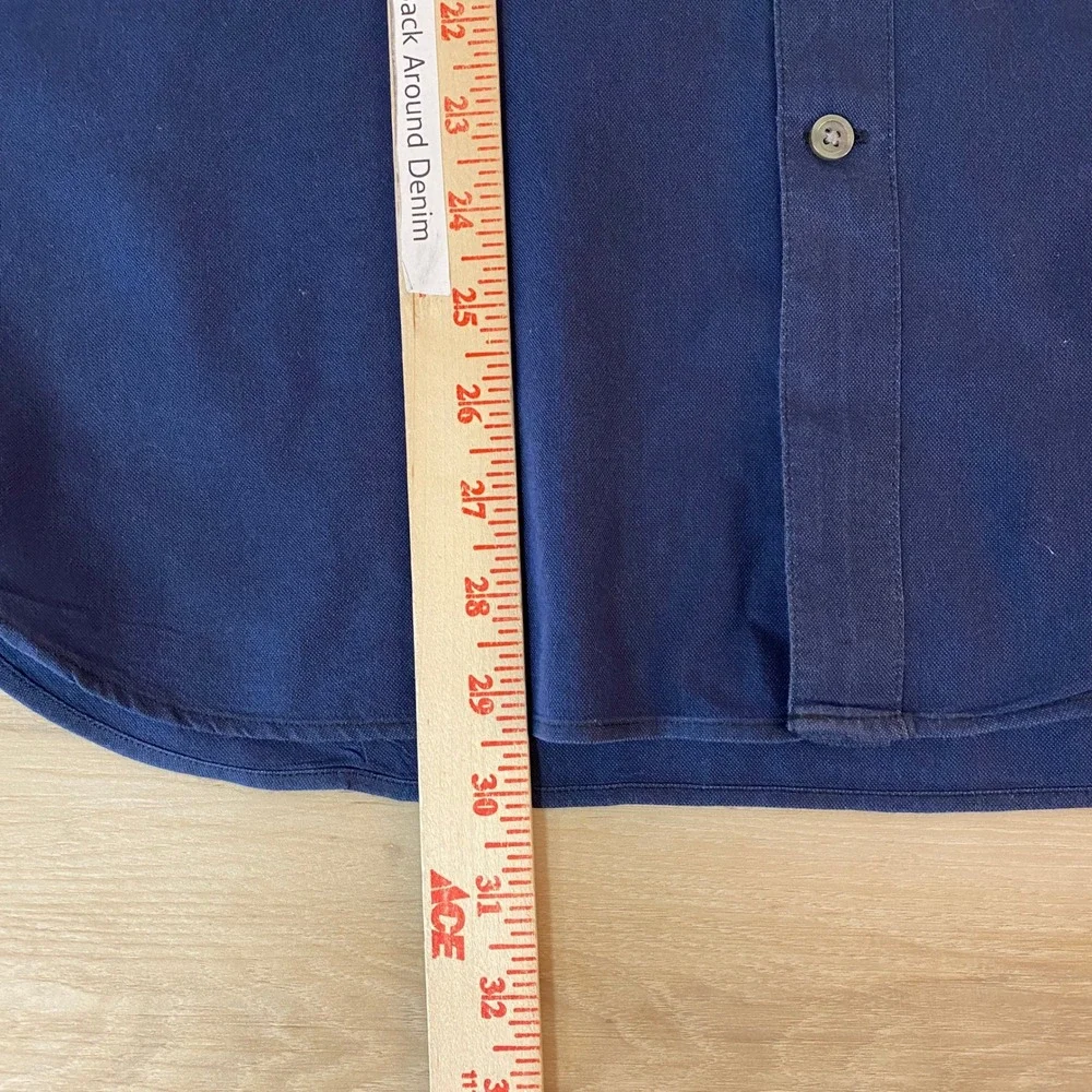 John Varvatos U.S.A.‎ Roll Tab Long Sleeve Button Down Shirt Mens Medium